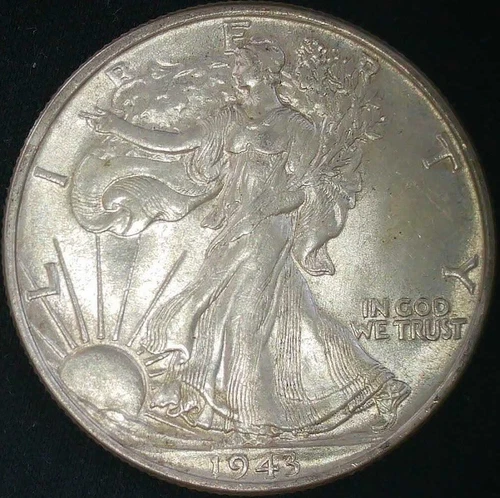 1943 Walking Liberty Half Dollar Choice Uncirculated (3L)