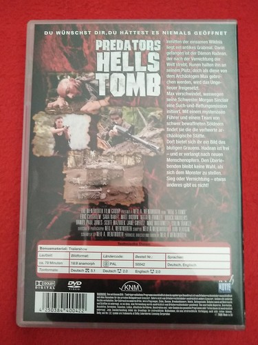 DVD Ptedators Hells Tomb - Bild 2 von 2