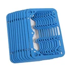Fuel Bowl Gaskets, Blue Non-Stick, Fit Holley 2300/4150/4160/4500, 10 Pack
