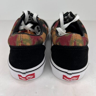 Vans Unisex Black Tie Dye Old Skool Woodland Wash Size 9 M  display picture 1