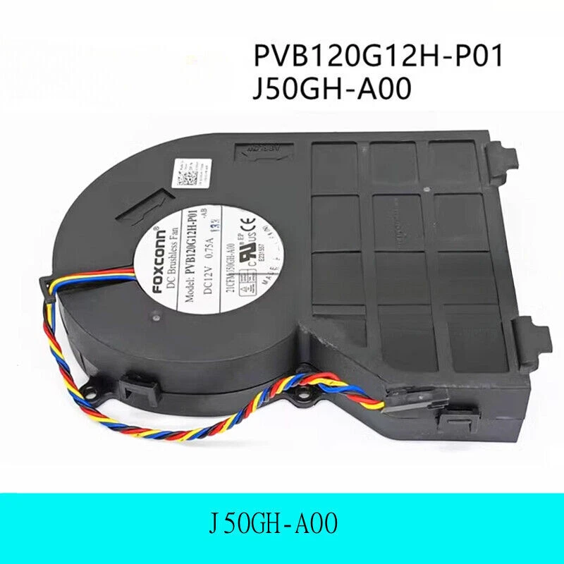 NEW Genuine DELL OPTIPLEX SFF 390 / 790 / 990 / 3010 / 7010 / 9010 CPU FAN J50GH - Image 2 of 4