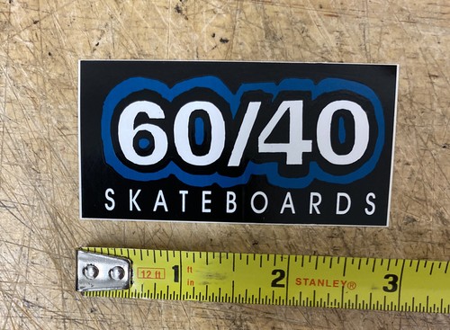 60/40 SKATEBOARDS Skateboard Sticker decal Mark GONZALES 6040 - Picture 4 of 4