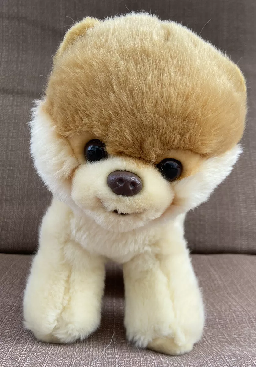 D Boo Pomeranian Dog Plush Cream