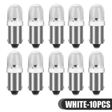 10-40PC BA9S 1815 1895 LED Interior Dome Instrument Dash Panel Gauge Light Bulbs