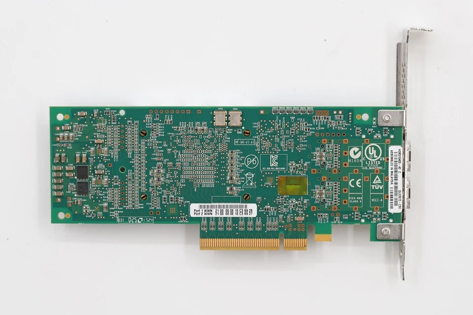 Cisco QLE2672 Dual-Ports 16GbE PCIe FC Host Bus Adapter P/N: UCSC-PCIE-02672 - Image 4 of 4