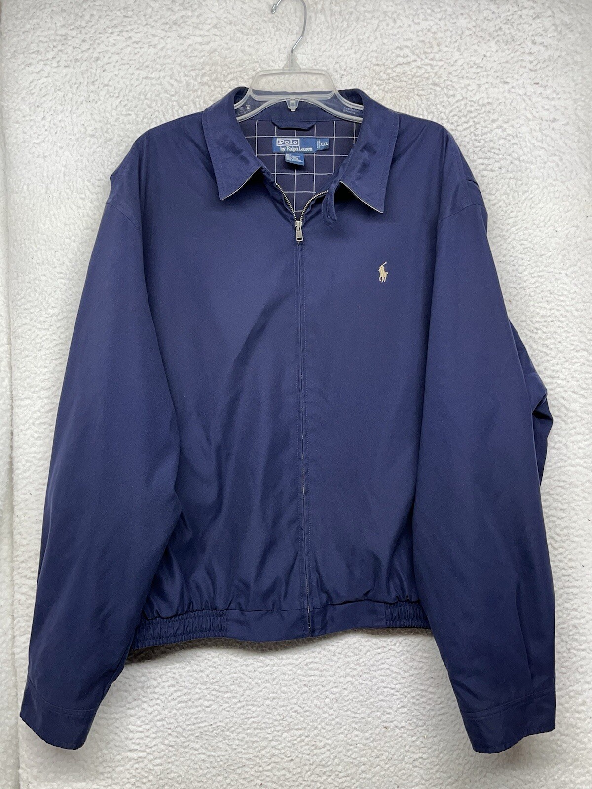 Polo Ralph Lauren Bi Swing Giacca Uomo 2XL XXL Piccolo Pony Full Zip Golf