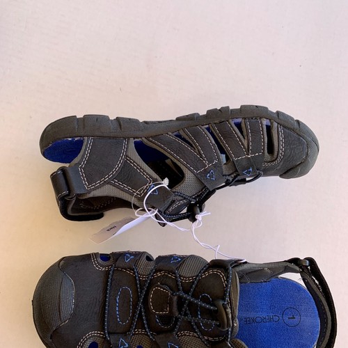 Cherokee Boys Sandals GALEN Black Blue Fishermen Sport Outdoor Shoes US1 NEW - Picture 5 of 9