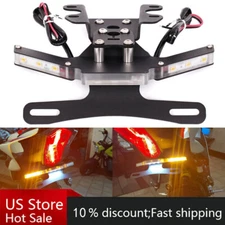 License Plate Holder LED Turn Signal Light For YAMAHA MT-07 FZ-07 FZ07 2014-2020