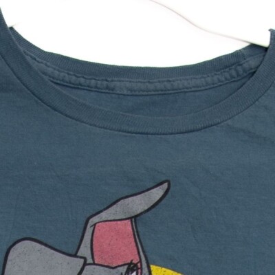 Disney Lady & The Tramp Well Trained Graphic T-Shirt Blue Cotton