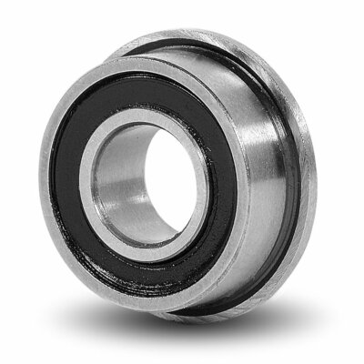 1 x FLANSCH MINIATUR LAGER MF128-2RS GUMMIDICHTET ID 8mm OD 12mm BREITE 3,5mm