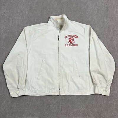 ジャケット・アウター 50s vintage cotton jacket Vintage 50s 60s Saint Francis College Cotton Harrington Jacket