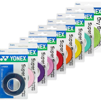 Yonex Wet Super Grap Tennis Overgrips- 3 Pack | eBay