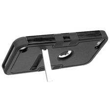 iPod Touch 5th  6th Gen -Hard  Soft Silicone Hybrid High Impact Kickstand Case