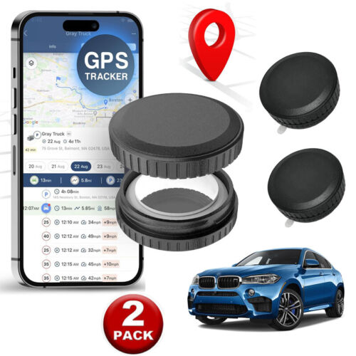 Funda rastreadora GPS X2 Airtag para vehículos para Apple Air Tag coche estuche de palo oculto - Imagen 1 de 14