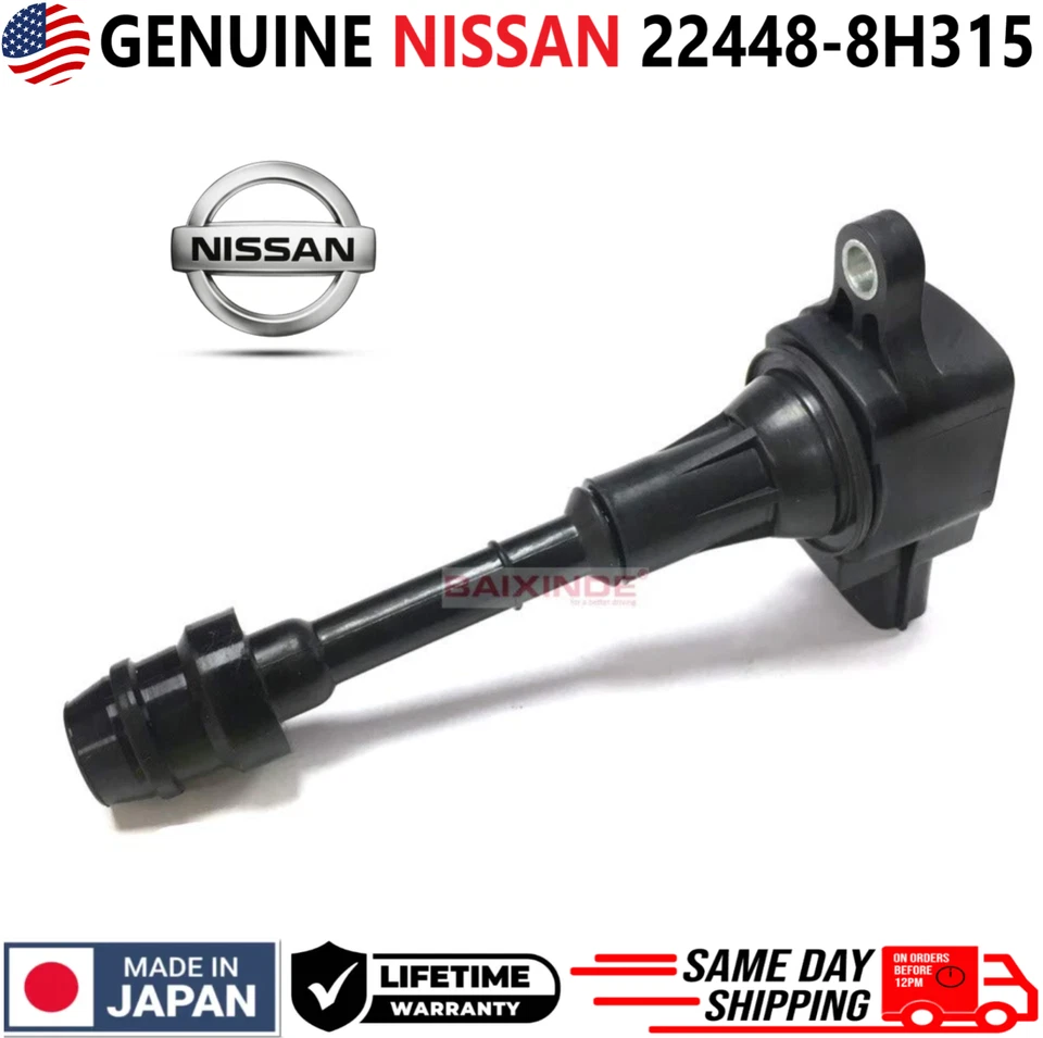 Nissan Ignition Coils For 2002-2013 Nissan Altima Sentra X-Trail 2.5L I4 GENUINE - Image 3 of 4