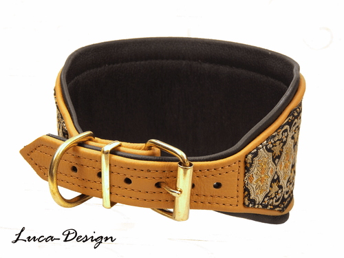 Windhundhalsband Hundehalsband Greyhound collar Galgo Barsoi Whippet Windspiel p - Bild 3 von 7