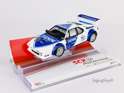 Slot car scalextric Advance E10453S300 - BMW M1 Denim #70