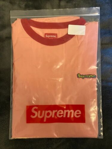 Supreme Curve Basketball Jersey size Large 2017 SS17 orange phoenix purple