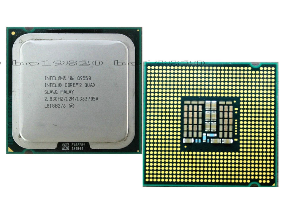 Core Intel 2 Quad SLAWQ Q9550 SLB8V 1333 775 MHz 2.83GHz 12 MB CPU Prozessoren - Image 2 of 3
