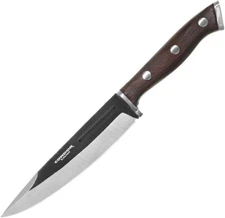 Condor Patagon Walnut Wood 420HC Stainless Fixed Blade Knife w/ Sheath 12259SS