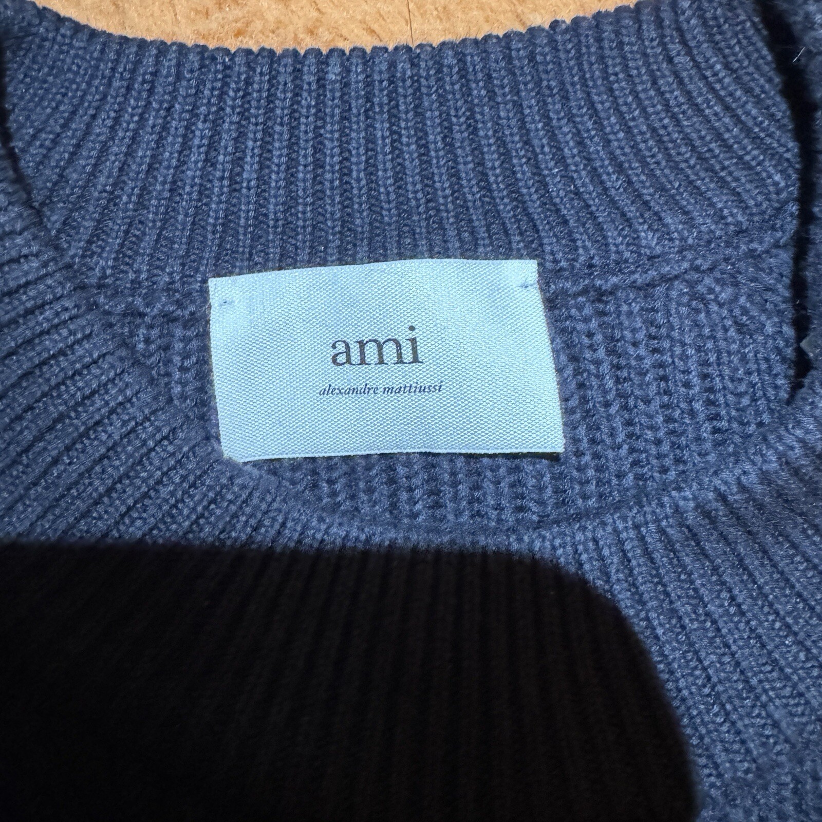 ami patch sweater - image 6