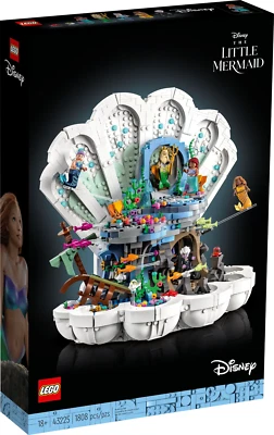 LEGO Disney 43225 The Little Mermaid Royal Clamshell New Factory Sealed - Image 1 of 4