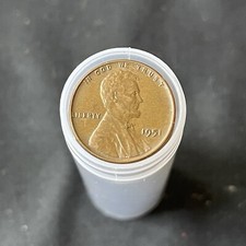 1951 P Lincoln Wheat Cent Collectible Coin Circulated