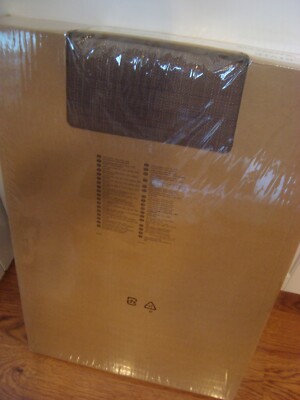 NEW IKEA Genuine Cover for KIVIK Chaise Longue ISUNDA BROWN Elegant Linen blend