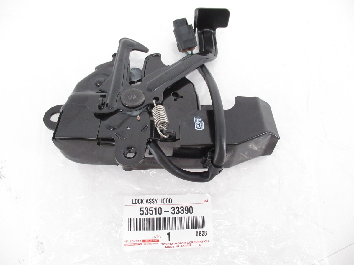 Genuine OEM Toyota 53510-33390 Hood Latch Lock Assy 2007