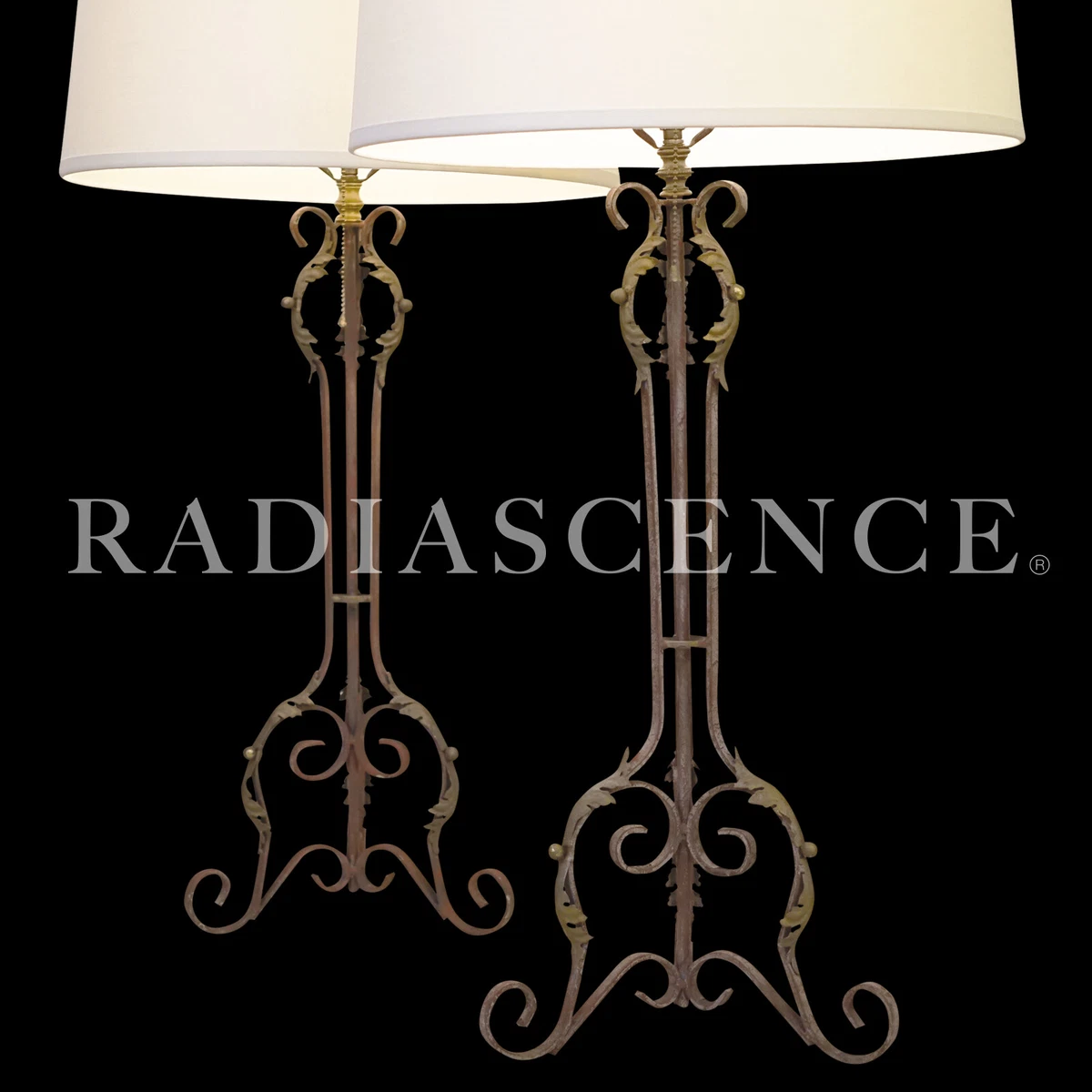 Table lamps from the cheap 50's