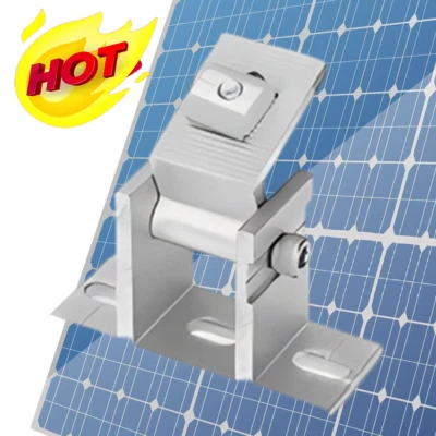 MARKENLOS PV Aufständerung Vario Halter drehbar Konsole Solarpanel Befestigung mit Winkel