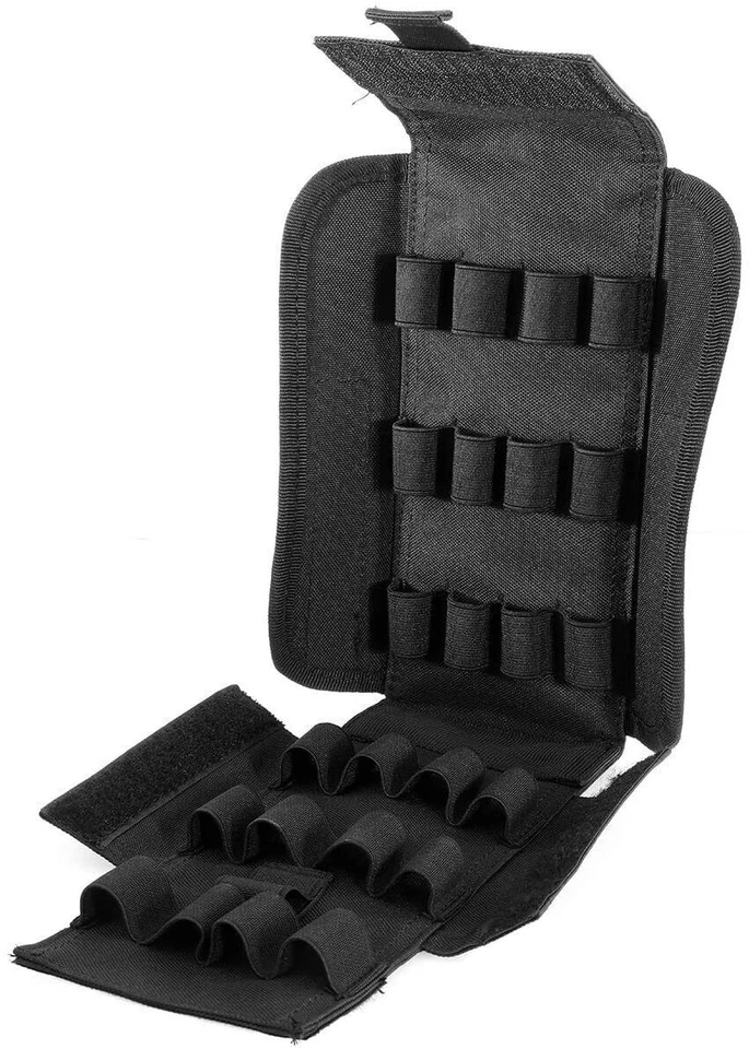 Tactical 25 Rounds Shotgun Shell Holder Ammo Case Pouch 12 20 Gauge Shell Holder - Image 3 of 4