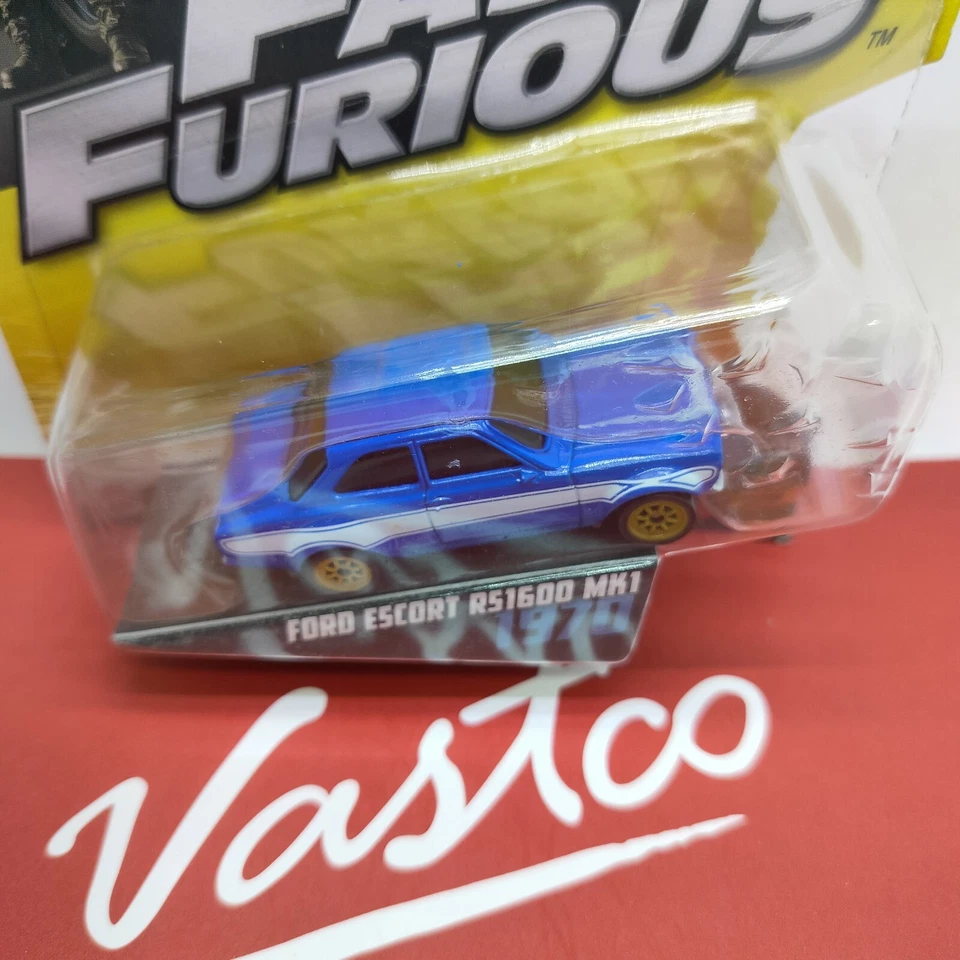 Mattel 1:55 Scale Fast & Furious 6 Ford Escort Rs1600 Mk1 1970 Diecast FCF41 - Image 2 of 4