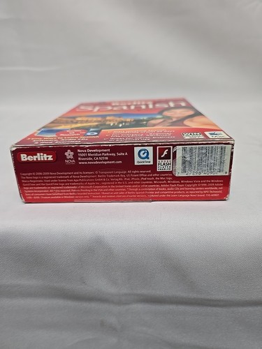 PC/Mac Learn Spanish Berlitz Spanish Premier Software Audio CDs iPad See Pics - Picture 11 of 17