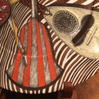 希少オリジナル FORNASETTI 大皿 イタリア製ヴィンテージ s-l400.jpg