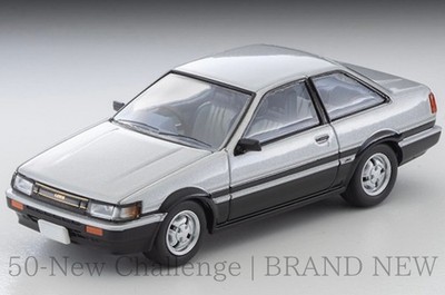 Tomica LV-N AE86 Levin GT-APEX 1984 White 1/64 JDM Model Set Available