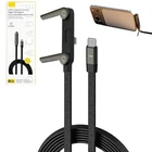240W Braided Fast Charge Cable, 90° Right Angle TypeC to TypeC Cord, Durable ...