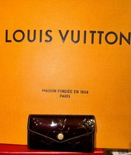 Louis Vuitton Amarante Monogram Vernis Multicles 4 Key Holder - Burgundy