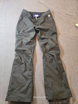 DC Shoes Black Snowboard Pants Mens Small 5000mm Waterproof Insulated Cargo Ski