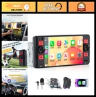 Single Din Touchscreen Car Stereo, Wireless Apple CarPlay & Android Auto, 1080P