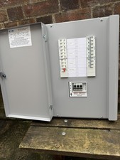 Eaton EBM81 Memshield 3 8 Way Three Phase TPN Distribution Board With MCBs 