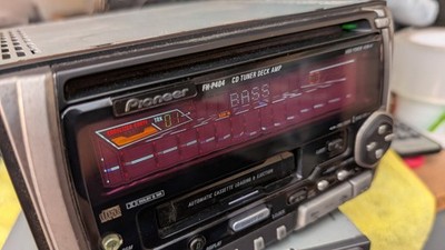 PIONEER FH-P404 CD CASSETTE PLAYER 2DIN CAR AUDIO Bluetooth | eBay