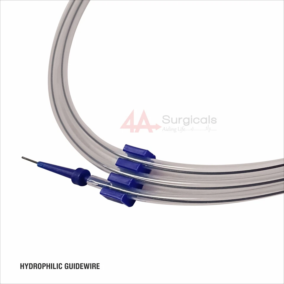 Juego de 10 cables guía hidrófilos 0,035 Foto 3 de 4