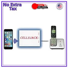 Cell2Jack Cellphone to Home Phone Adapter Landline Converter Dock