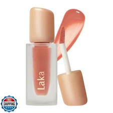 Laka Fruity Glam Tint, 4.5g/0.15 oz., Glowing Lip Stain with Wide Color Spect