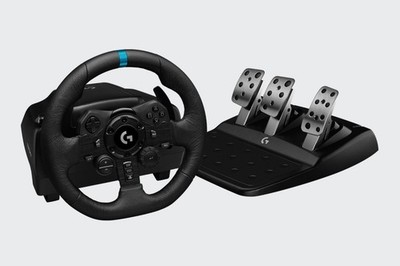 Logitech G923 TRUEFORCE Racing Wheel & Pedals Xbox Series X|S Xbox One PC