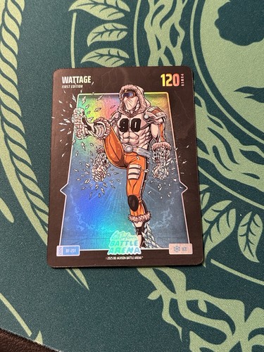 TJ Watt WATTAGE Ice Battlefoil Bo Jackson Battle Arena 2026 Griffey Edition