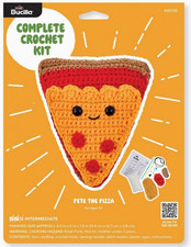 Pete the Pizza  Bucilla Amigurumi Crochet Kit 49613E