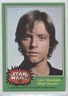 1977 Topps Star Wars Mark Hamill Luke Skywalker #235 2p4