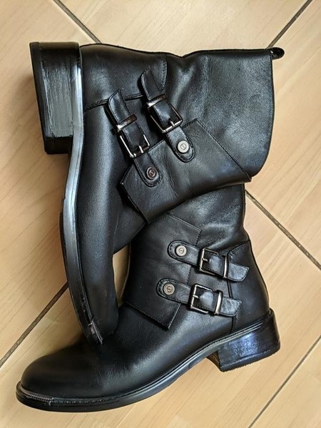 Women Vitto Rossi Boots Black 38